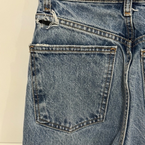 🌟Like New🌟 Zara: Wide Leg Distressed Women's Jeans- Size 0 - Picture 6 of 13